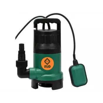TOYA Flo 79773 bomba sumergible para aguas sucias 750 W, 13500 L/h, 8,5 m altura de elevación, interruptor de flotador, IPX8, 10 m cable