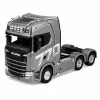 HUINA 32329 Scania 1:18 tractora RC de 6 canales gris plata