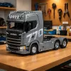 HUINA 32329 Scania 1:18 tractora RC de 6 canales gris plata