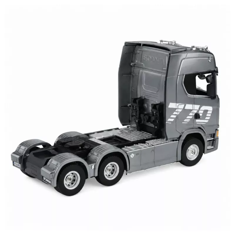 HUINA 32329 Scania 1:18 tractora RC de 6 canales gris plata