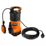 NEO TOOLS Bomba sumergible para aguas sucias 900W con caudal de 16000 l/h e interruptor de flotador
