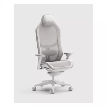 Fractal Design Refine 2 Mesh Light Silla gaming, Gris claro/Blanco