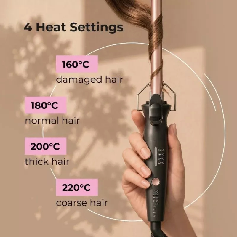 Ray Battler RB 6565 Rizador de pelo 13 mm