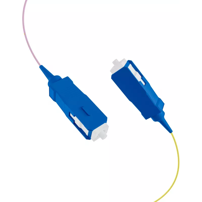 EFB Elektronik Pigtail de fibra óptica SC 9/125 OS2 set de 12 colores 2m - Set de cables/adaptadores monomodo