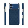 Evelatus Apple iPhone 17 Carbon Premium Edition Funda MagSafe Azul medianoche