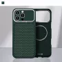 Evelatus Apple iPhone 17 Pro Max Carbon Premium Edition Funda MagSafe Verde
