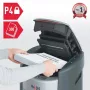 Destructora de documentos Rexel ShredMax AutoFeed+ 300X con corte en partículas, P4, alimentación automática de 300 hojas, depósito de 25 L