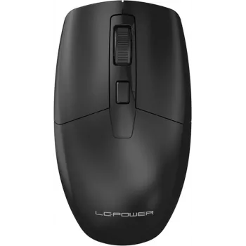 Ratón óptico inalámbrico LC-Power LC-M722BW, DPI ajustable, negro