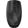 Ratón óptico inalámbrico LC-Power LC-M722BW, DPI ajustable, negro