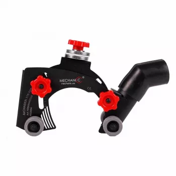 Campana de aspiración de polvo DISTAR con accesorio de fresado para amoladora angular 115mm-125mm
