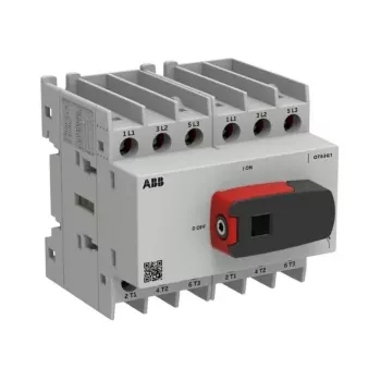 Interruptor seccionador de carga ABB OT Plus OT63G1-6BS63 A de 6 polos con maneta, 63 A