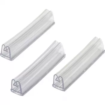 Fundas de identificación de conductores BRADY DuraSleeve, B-345 poliolefina, blancas, 38,1 mm de longitud, para cables 16-12 AWG, 250 por rollo