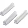 Fundas de identificación de conductores BRADY DuraSleeve, B-345 poliolefina, blancas, 38,1 mm de longitud, para cables 16-12 AWG, 250 por rollo