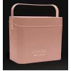 Neceser de maquillaje Rio CSBL-EU/1,1 Large Lush Box – caja de belleza de aluminio con compartimentos abatibles y cierres con llave, negra