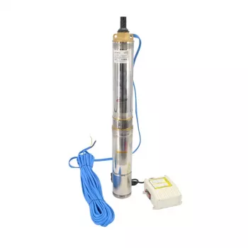 Bomba sumergible AWTOOLS AW85101 750W, 12500 L/h, 8m de altura de elevación, aguas sucias, interruptor de flotador, 10m de cable