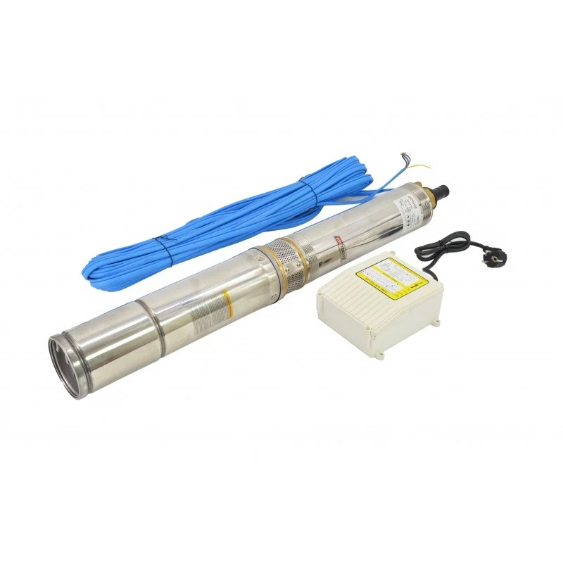 Bomba sumergible AWTOOLS AW85101 750W, 12500 L/h, 8m de altura de elevación, aguas sucias, interruptor de flotador, 10m de cable
