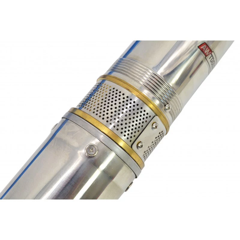 Bomba sumergible AWTOOLS AW85101 750W, 12500 L/h, 8m de altura de elevación, aguas sucias, interruptor de flotador, 10m de cable