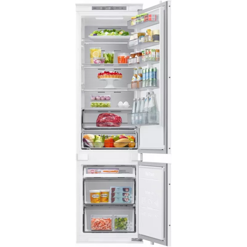 Samsung BRB80F30BES0EO combi frigorífico-congelador integrable, 264L, No Frost, Digital Inverter, clase de eficiencia energética F