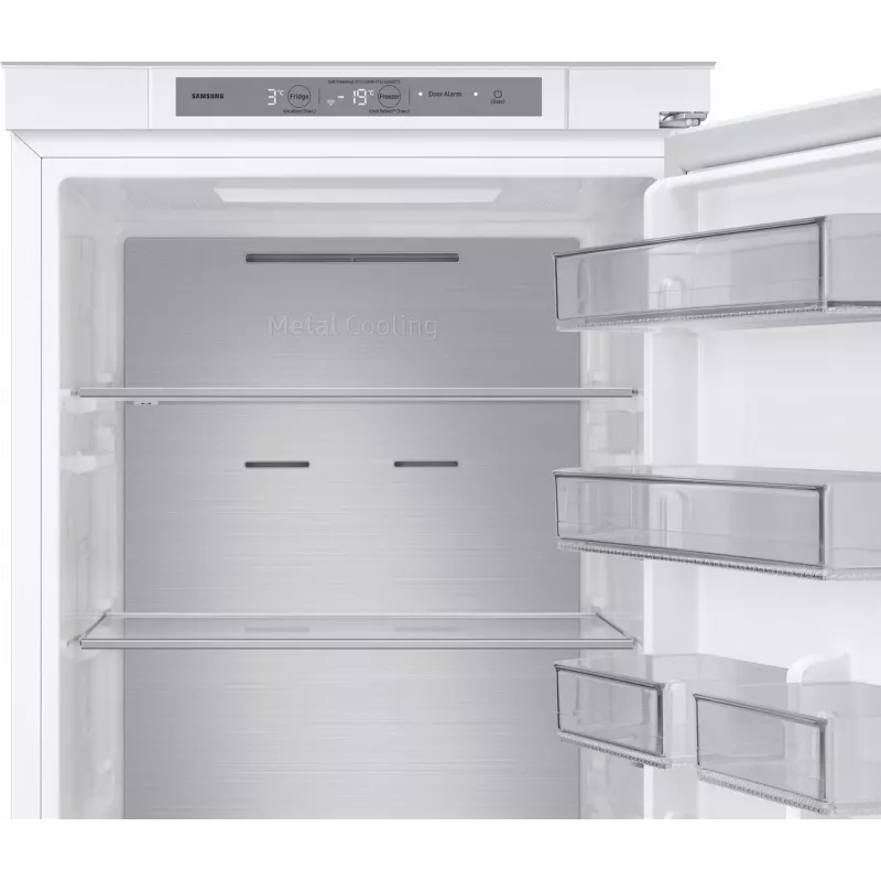 Samsung BRB80F30BES0EO combi frigorífico-congelador integrable, 264L, No Frost, Digital Inverter, clase de eficiencia energética F