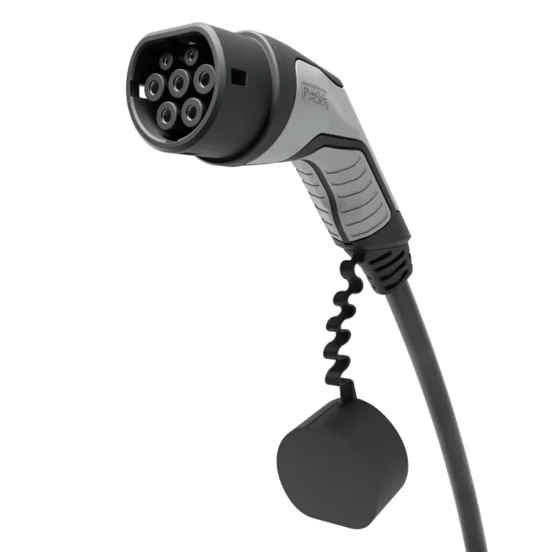 Wallbox Pulsar Plus estación de carga para vehículos eléctricos 7,4 kW Type 2, blanca con cable negro de 5m