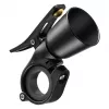 ROCKBROS 34210005001 timbre de bicicleta Stealth de campana giratoria - negro