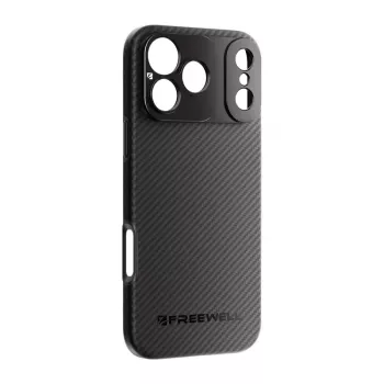 Freewell funda Sherpa Series para iPhone 17 Pro con soporte de objetivo de rosca de 17mm - negra
