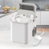 Máquina de hielo Maestro MR-821 10-12 kg/24h, depósito de 2,2L, hielo en cubitos, control electrónico, tapa transparente