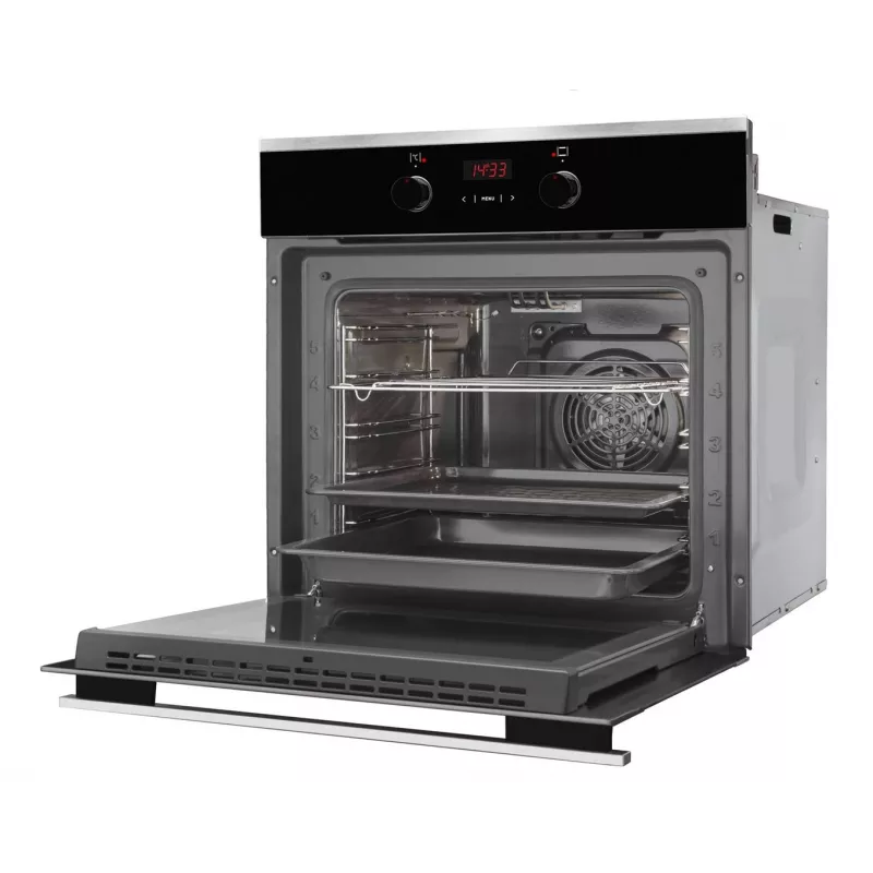 Horno eléctrico integrable Amica EB6521 FUSION 65L clase energética A negro/acero inoxidable