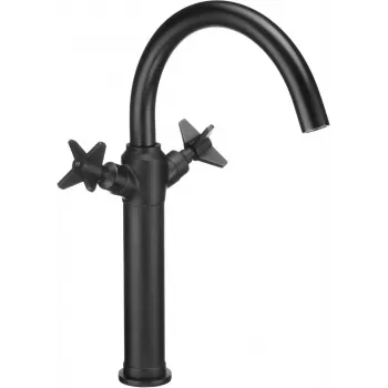 Grifería monomando de lavabo de caño alto DEANTE Arnika cromada para montaje en superficie