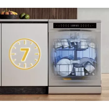 Dreame DZ401 Pro lavavajillas integrable 15 cubiertos clase energética C acero inoxidable Wi-Fi