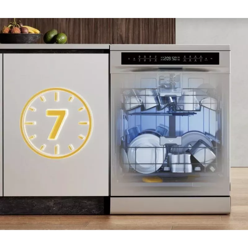 Dreame DZ401 Pro lavavajillas integrable 15 cubiertos clase energética C acero inoxidable Wi-Fi