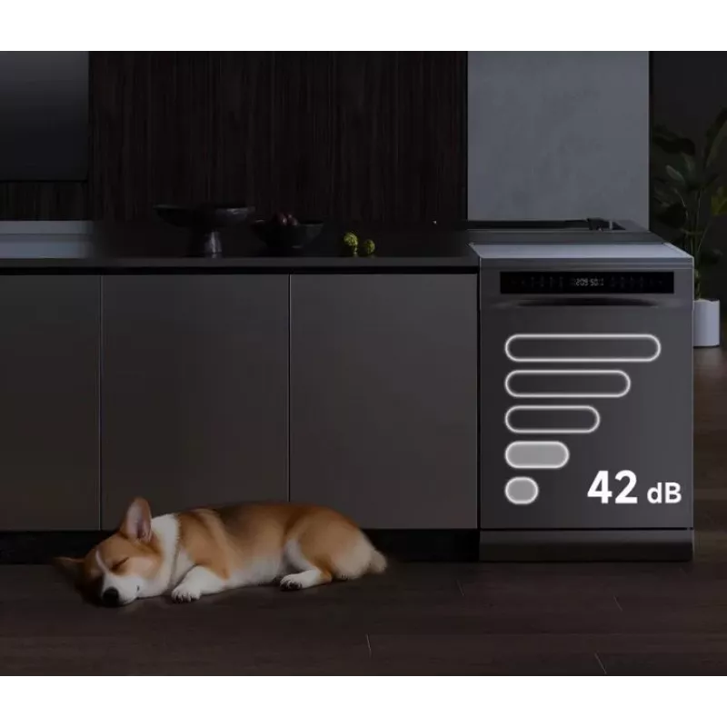 Dreame DZ401 Pro lavavajillas integrable 15 cubiertos clase energética C acero inoxidable Wi-Fi