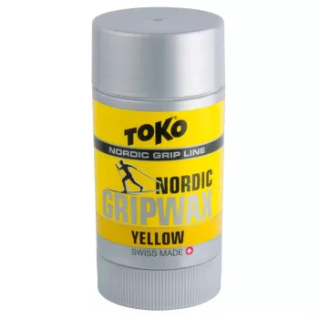 TOKO Carbon GripWax cera de agarre para esquí de fondo amarilla 25g
