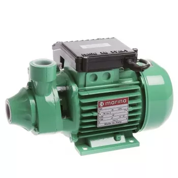 Bomba KPM80 900W bomba eléctrica periférica, 80 l/min, 70 m de altura de elevación, rodete de latón, carcasa de fundición, 230 V
