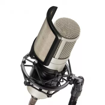 Soundsation VOXTAKER 100 Micrófono de condensador de estudio con amortiguador y maletín