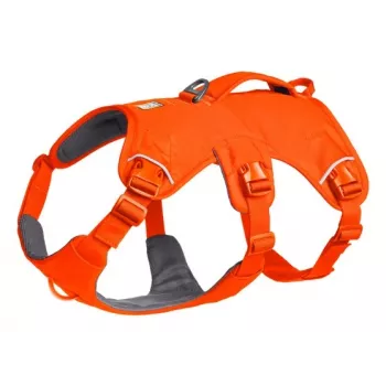 Ruffwear Web Master Arnés de soporte multiusos para perros, Blaze Orange, Talla M
