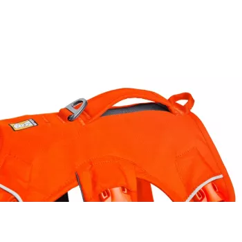 Ruffwear Web Master Arnés de soporte multiusos para perros, Blaze Orange, Talla M