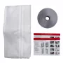 AIWA Kit de sellado para ventanas para aires acondicionados portátiles, 4 m de perímetro, blanco