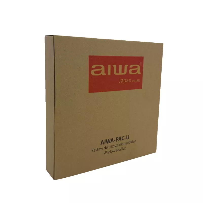 AIWA Kit de sellado para ventanas para aires acondicionados portátiles, 4 m de perímetro, blanco