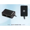 Zalman ZM-4PALC Controlador ARGB - Hub RGB direccionable de 4 puertos con fijación magnética