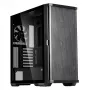 Zalman Z10 Caja ATX Mid-Tower, negra, cristal templado, 4 ventiladores ARGB