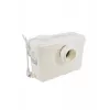 Cubo con pedal AWTOOLS AW85501 de 50L de acero inoxidable, plata
