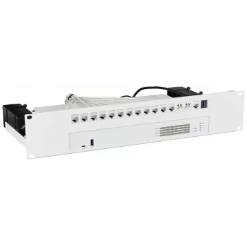 Kit de montaje en rack Rackmount IT 1U para Sophos XGS 87/107/116/126/136, Negro