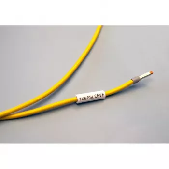 Casete de tubo termorretráctil BRADY BTS1426 para etiquetas autolaminadas, 26 mm, Blanco, 8 m, 2:1, transferencia térmica