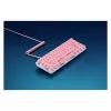 Razer PBT Keycap + Coiled Cable Upgrade Set, Doubleshot-PBT, cable en espiral USB-C a USB-A, Quartz Pink (RC21-01491000-R3M1)