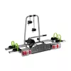 LUMI LEGEND CORPORATION Portabicicletas para enganche de remolque para 2 e-bikes, 60 kg, plegable, función basculante, placa de iluminación integrada