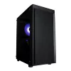 Zalman T3 PLUS Caja de PC mini-torre mATX, negra, ventana acrílica, 2 ventiladores