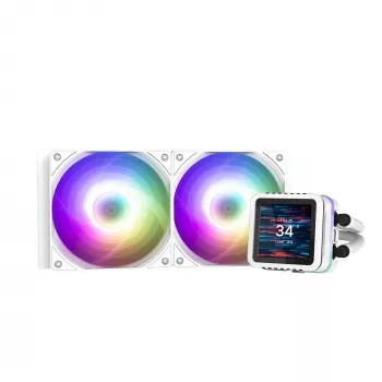 Zalman ALPHA2 DS A24 Disipador líquido AIO para CPU de 240mm blanco