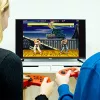 FIZZ CREATIONS Street Fighter II Duel consola arcade retro con 621 juegos, HDMI/AV, 2 mandos