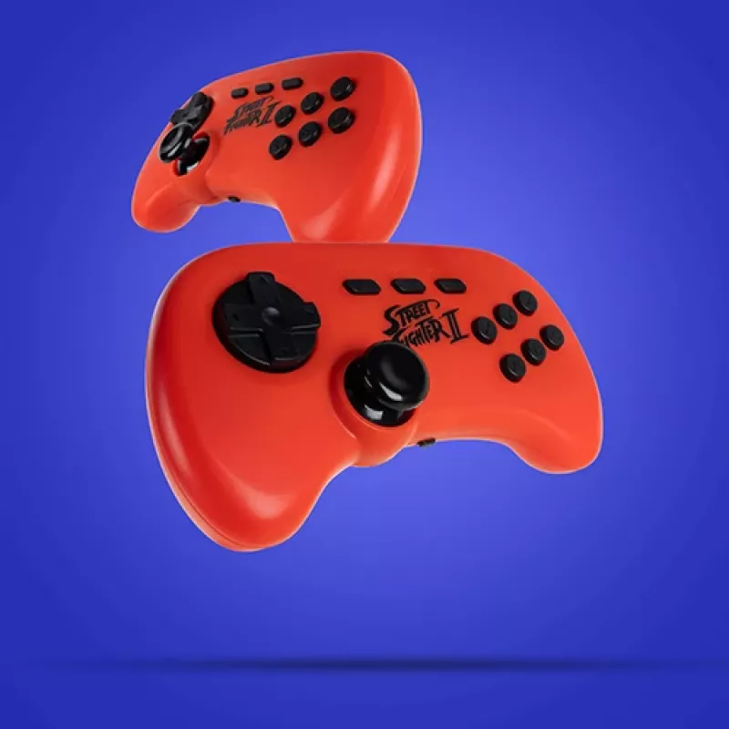 FIZZ CREATIONS Street Fighter II Duel consola arcade retro con 621 juegos, HDMI/AV, 2 mandos